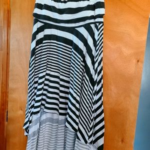 Black and White Skirt